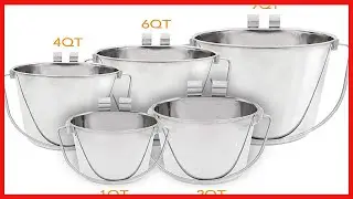 Fuzzy Puppy Flat Sided Pail with Dual Hooks, Snugly Fit On Dog, Cat and Critter Crates