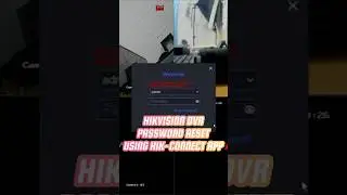Hikvision DVR Password Reset Using Hik-Connect App #cctv #cctvcamera #hikvision