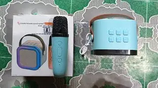 K12 karaoke wireless speaker Tips and Unboxing video - full review videos 