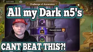 Toa Spires Dark 1-18 Later Stages are Insane Difficult! Summoners War