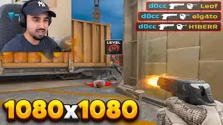 I tried 1080x1080...
