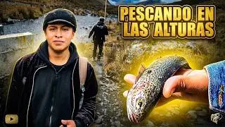 As&iacute; se pesca con ca&ntilde;a a m&aacute;s de 4 mil msnm | Runatullo, Jun&iacute;n