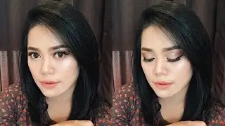 FULL FACE 100% INDONESIA LOCAL BRAND MAKEUP TUTORIAL | Nitha Fitria
