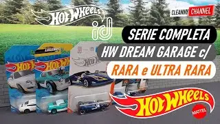 HOT WHEELS HW DREAM GARAGE SET COMPLETO com RARA e ULTRA RARA [PT-BR] Cleanny channel 1916