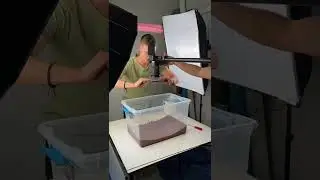 I took Mr Beast chocolate bar photos using brown paint.. 😱🤯