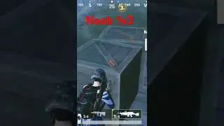 Noob 1v3 #1v3 #clutch#bgmi#bgmishort #victorvsfullsquadinbgmi #games