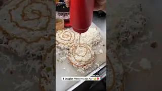 Three Veggies Pizzas Rs 701-Only