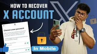 X Account Recover | How To Login X Twitter Account | X Account Forgot Password #shivaayshashank