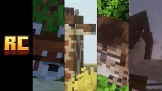 Minecraft - Recrafted creatures (Mod showcase)