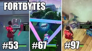 Localiza&ccedil;&atilde;o dos FORTBYTES: #53 (Globo de espelhos), #67 (Asa-Delta Retaliadora) e #97 (Tela 8)
