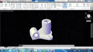 Leçon 6 Autocad :comment réaliser une pièce 3D avec  Mise en Plan à partir Espace d'Objet/ORIYANE