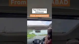 Weekend Getaways from Hyderabad💫 #travelshorts #hyderabad #hyderabadtourism #hyderabaddiaries