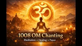 1008 OM Chanting | Deep Meditation | Peace  | Healing | Powerful Mantra for Inner Peace | OM
