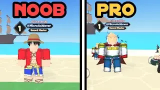 Went from Noob to Pro in Anime Evolution Simulator (part 1)