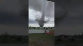 Tornado in Andover, Kansas Destroys House