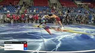 182 Lbs Round Of 32 - Jared Simma, Kansas Vs Cade Creighton, California 1fa6