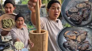 How to make Naga Fav Crab Chutney|Crab&Bambooshoot collaboration|LEGENDARY TASTE 🦀