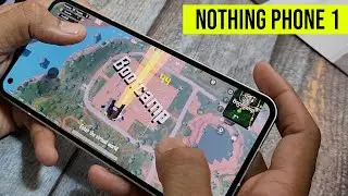 Nothing Phone 1 PUBG Test, Graphics, Gaming review, Battery Drain Test, GamePlay, Antutu score