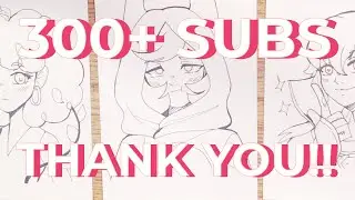 Drawing Your pfps! (Thank you for 300+ subs!!; v ; )
