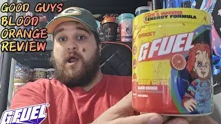 GFUEL - GOOD GUYS (BLOOD ORANGE) TASTE TEST & REVIEW #GFUEL #GFUELNEWERA