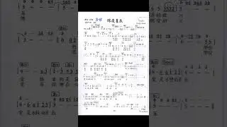 昨夜星辰 Eb 譜伴