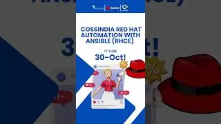 Learn Red Hat Automation with Ansible (RHCE) by COSSINDIA | #redhattraining #RHCE #linuxtraining