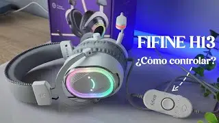 [Tutorial] C&oacute;mo usar el controlador del headset gaming para funciones r&aacute;pidas | FIFINE H13