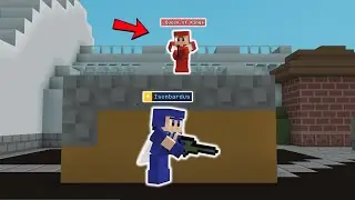 I hired an assassin in Bloxd.io Cube Warfare