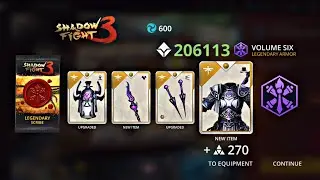 Shadow Fight 3 | How To Get Legendary Void Scribe Set..? | Lucky Board & Inky Marathon