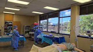 Mock Lap Chole surgical tech 