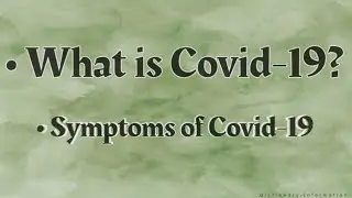 Covid-19 Meaning || Symptoms | Coronavirus Meaning