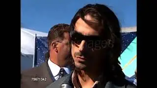 Getty images videos  Little interview with Kevin on Kids choice awards 2001 red car