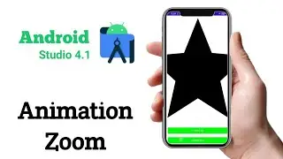 Tutorial Animation Zoom in Android Studio 4.1