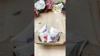 DIY Valentine&rsquo;s Envelope Bowl Fillers with Fern and Love #crafttutorial #diyhomedecor #diycrafts