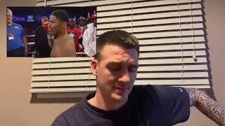 English boxing fan first time reacting to Shakur Stevenson