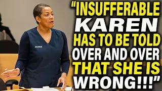Judge DESTROYS INSUFFERABLE Karen&rsquo;s Arguments in Court &mdash; Brutal Pro Se FAIL