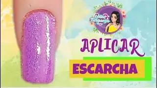 Uñas Turqueza/aplicar escarcha en uñas/uñas acrilicas