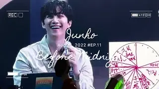 준호 안 씻어요?!ㅋㅋㅋ 씻어라! 준호의 우당탕탕 여름방학 스케쥴_ 준호 콘서트 220814_비포미드나잇
