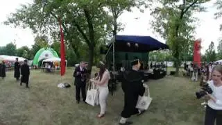 WIChiP PW Uroczystość wręczenia dyplomów ukończenia studiów - 10.06.2017 r. - Film 360
