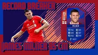 FIFA 18 - Első Record Breaker k&aacute;rty&aacute;nk - 85 CM Milner.