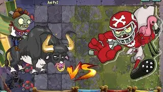 Rodeo Legend Zombie VS All-Star Zombie │Plants vs. Zombies 2 Highlight