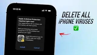 How To Scan For Virus and Delete All Viruses On iPhone!