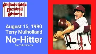 August 15, 1990: Terry Mulholland Throws a No-Hitter #shorts