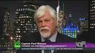 Whale Wars Captain on Dolphin Slaughter Sabotage vesves the Virus of Humanity