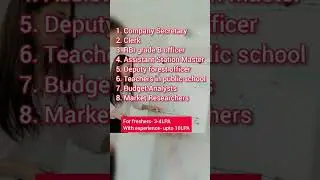 Government Jobs after bcom with high salary packages in India | High salary govt jobs after B.Com