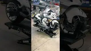 All Things Chrome 615-431-2294! CUSTOM BUILT SUZUKI HAYABUSA- CUSTOMER BUILD WITH FAT TIRE KIT!