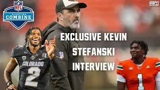 EXCLUSIVE KEVIN STEFANSKI INTERVIEW - BROWNS HC TALKS QBs, DRAFT, MYLES + MORE