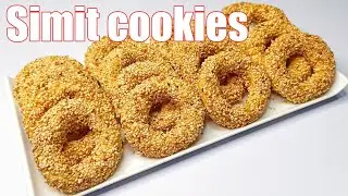 SIMIT COOKIES. Simit cookies recipe easy at home