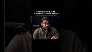 Gen Naravane BLAMES Intelligence For His Own Failure