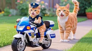 Mama Cat Rescues Kitten After a Bicycle Accident 🐱🚲 | A Heartwarming & Educational Story
